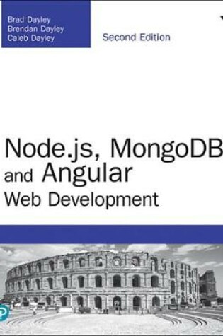 Cover of Node.js, MongoDB and Angular Web Development