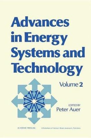 Cover of Advances in Energy Systems and Technology