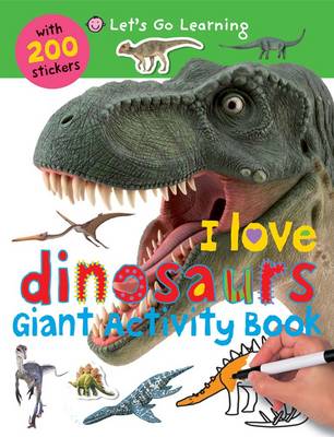 Book cover for Let's Go Learning - I Love Dinosaur