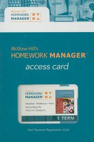 Cover of Homework Manager Passcode Card to Accompany Accounting: What the Numbers Mean