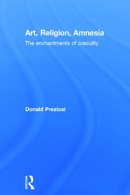 Book cover for Art, Religion, Amnesia