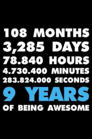 Cover of 9 Years Of Being Awesome