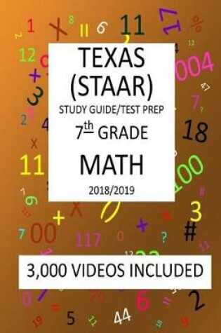 Cover of 7th Grade TEXAS STAAR, MATH