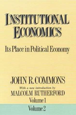 Cover of Institutional Economics