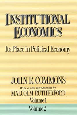 Book cover for Institutional Economics