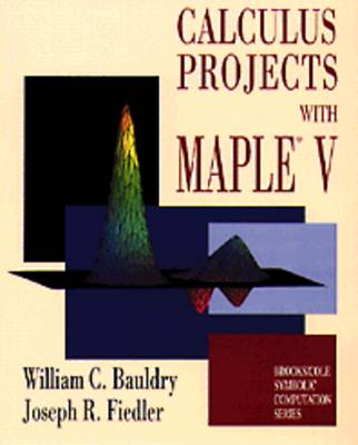 Book cover for Calculus Projects with Maple