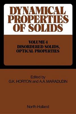 Book cover for Metals, Superconductors, Magnetic Materials, Liquids Disordered Solids, Optical Properties