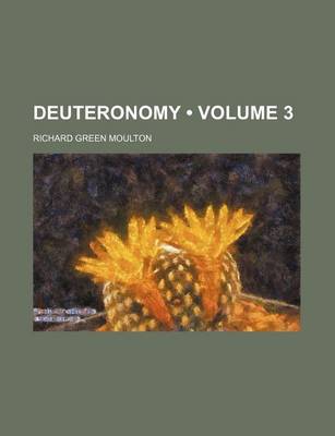 Book cover for Deuteronomy (Volume 3)