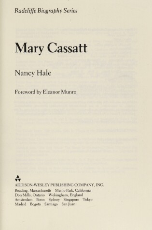 Cover of Mary Cassatt