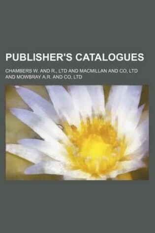 Cover of Publisher's Catalogues