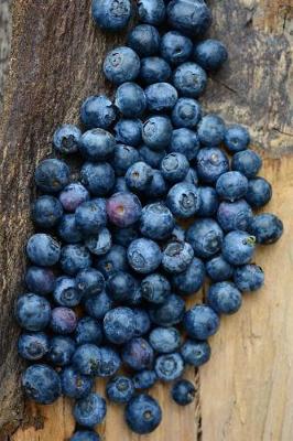 Book cover for Blueberries on a Wood Plank Journal