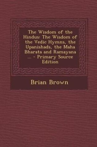 Cover of The Wisdom of the Hindus