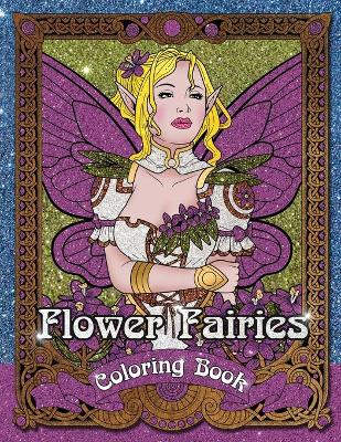 Book cover for Flower Fairies Coloring Book