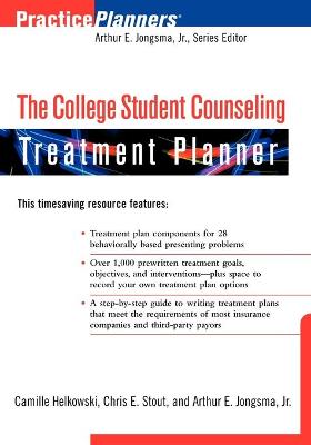 Book cover for The College Student Counseling Treatment Planner