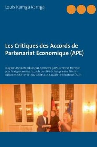 Cover of Les Critiques des Accords de Partenariat Economique (APE)