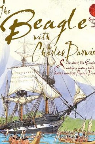 Cover of The Beagle With Charles Darwin