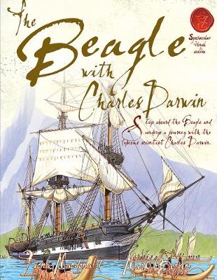 Cover of The Beagle With Charles Darwin