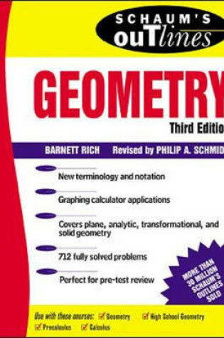 Cover of Grade: Geometry Outline Series Schaum