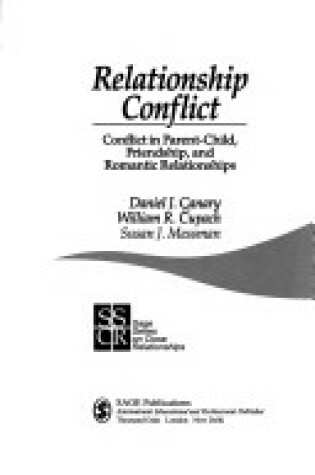 Cover of Relationship Conflict