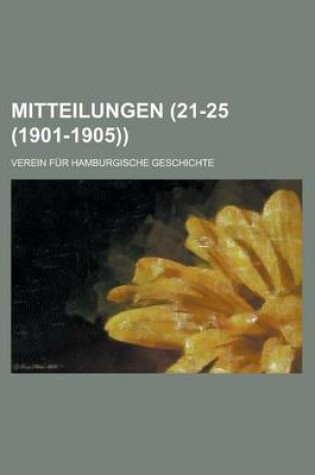 Cover of Mitteilungen (21-25 (1901-1905))