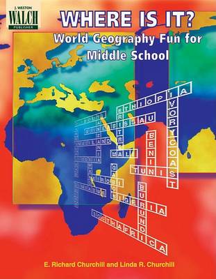 Book cover for Where Is It? World Geography Fun for Middle School