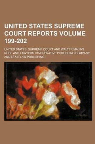 Cover of United States Supreme Court Reports Volume 199-202