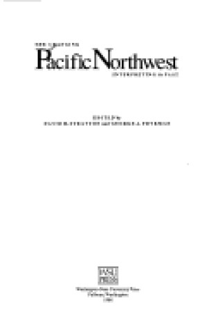 Cover of The Changing Pacific Northwest