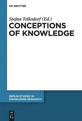 Cover of Conceptions of Knowledge