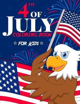 Book cover for 4th of July Coloring Book