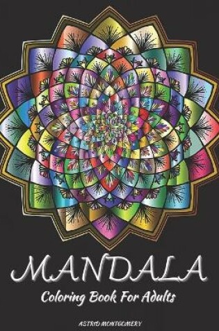 Cover of Mandala Coloring Book For Adults