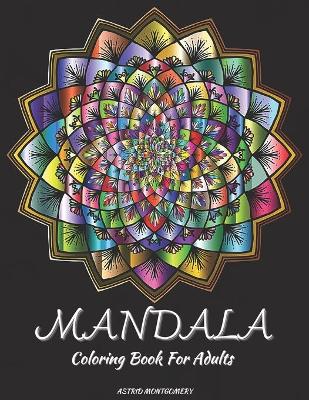 Book cover for Mandala Coloring Book For Adults