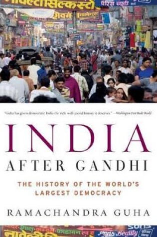 Cover of India After Gandhi
