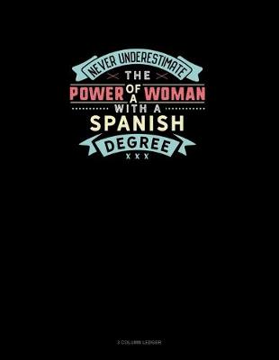 Book cover for Never Underestimate The Power Of A Woman With A Spanish Degree