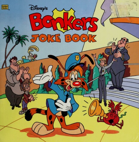 Book cover for Disney's Bonkers Joke Book