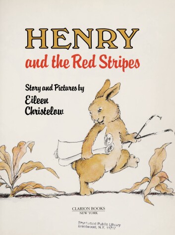 Book cover for Henry and the Red Strips