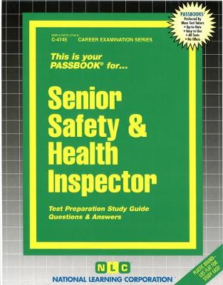 Book cover for Senior Safety & Health Inspector