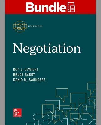 Book cover for Gen Combo Looseleaf Negotiation; Connect Access Card