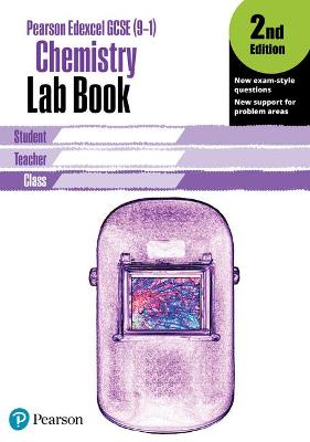 Book cover for Edexcel GCSE Chemistry Lab Book, 2nd Edition