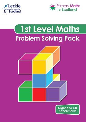 Book cover for Primary Maths for Scotland First Level Problem Solving Pack