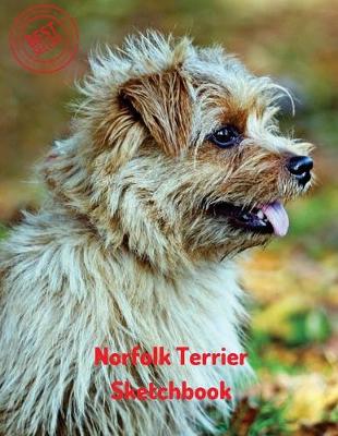 Book cover for Norfolk Terrier Sketchbook