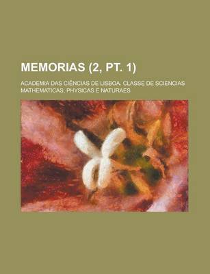 Book cover for Memorias (2, PT. 1)