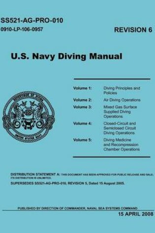 Cover of U.S. Navy Diving Manual (Revision 6, April 2008)