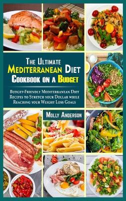 Book cover for The Ultimate Mediterranean Diet Cookbook on a Budget