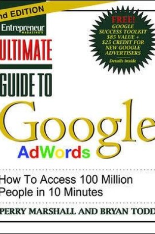 Cover of Ultimate Guide to Google Ad Words: How To Access 100 Million People in 10 Minutes