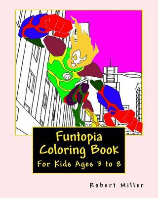 Book cover for Funtopia Coloring Book