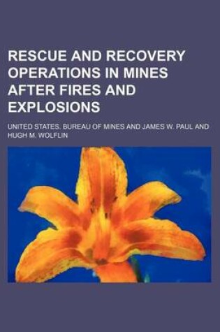 Cover of Rescue and Recovery Operations in Mines After Fires and Explosions