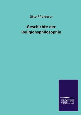 Book cover for Geschichte der Religionsphilosophie