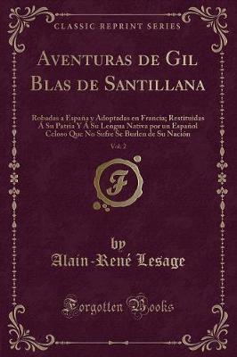 Book cover for Aventuras de Gil Blas de Santillana, Vol. 2