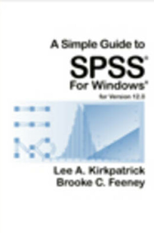Cover of Simple Guide to SPSS for Windows for Version 12.0