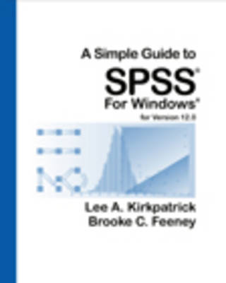 Book cover for Simple Guide to SPSS for Windows for Version 12.0